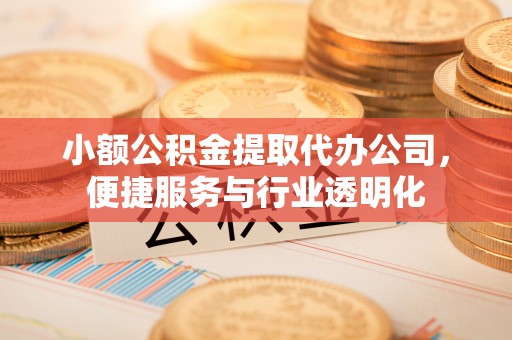 涡阳小额公积金提取代办公司，便捷服务与行业透明化