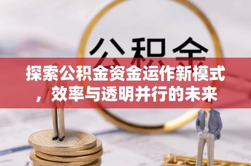 涡阳探索公积金资金运作新模式，效率与透明并行的未来