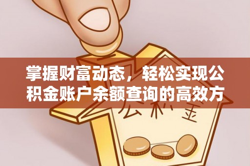 涡阳掌握财富动态，轻松实现公积金账户余额查询的高效方法