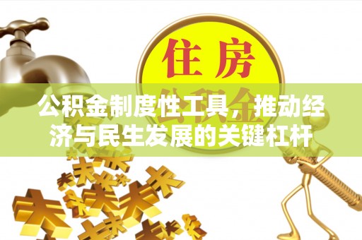 涡阳公积金制度性工具，推动经济与民生发展的关键杠杆