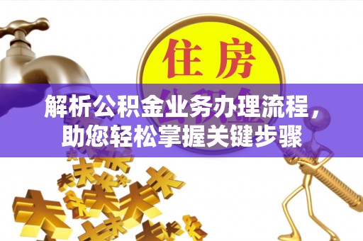 涡阳解析公积金业务办理流程，助您轻松掌握关键步骤