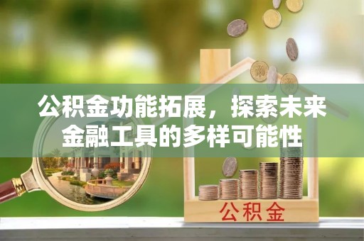 涡阳公积金功能拓展，探索未来金融工具的多样可能性