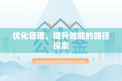 涡阳优化管理，提升效能的路径探索