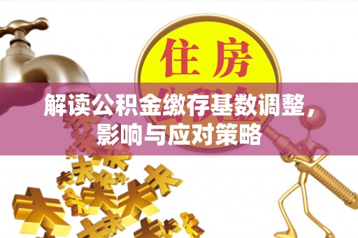 涡阳解读公积金缴存基数调整，影响与应对策略
