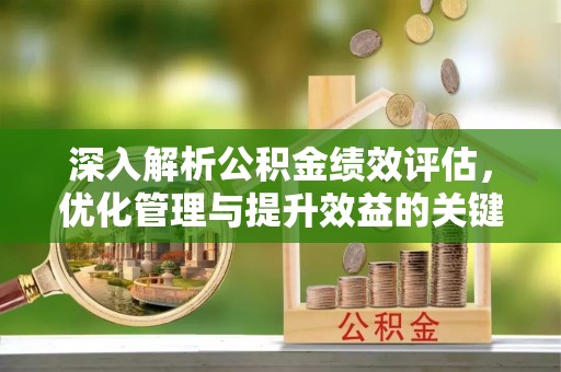涡阳深入解析公积金绩效评估，优化管理与提升效益的关键路径