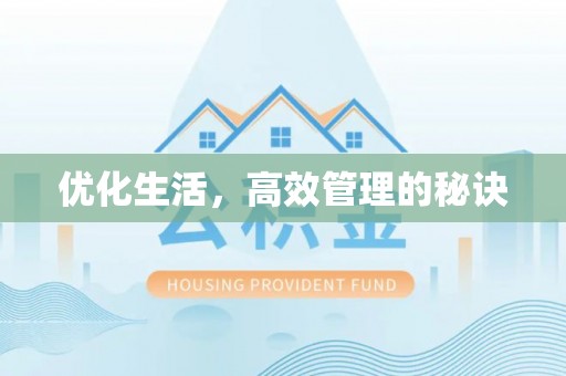涡阳优化生活，高效管理的秘诀