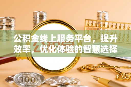 涡阳公积金线上服务平台，提升效率，优化体验的智慧选择