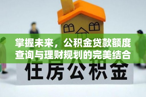 涡阳掌握未来，公积金贷款额度查询与理财规划的完美结合