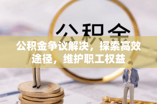 涡阳公积金争议解决，探索高效途径，维护职工权益