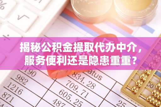 涡阳揭秘公积金提取代办中介，服务便利还是隐患重重？