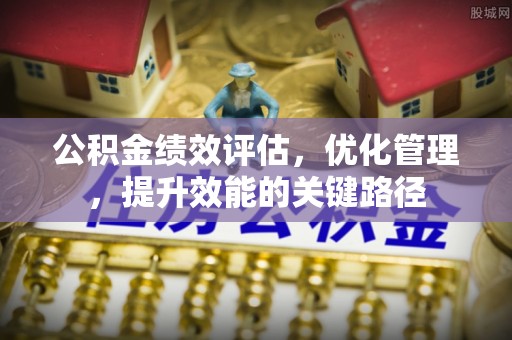 涡阳公积金绩效评估，优化管理，提升效能的关键路径