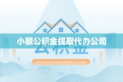 涡阳小额公积金提取代办公司