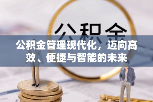 涡阳公积金管理现代化，迈向高效、便捷与智能的未来