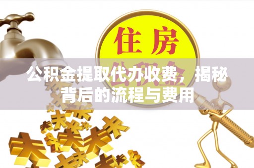 涡阳公积金提取代办收费，揭秘背后的流程与费用