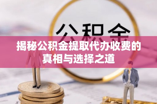 涡阳揭秘公积金提取代办收费的真相与选择之道