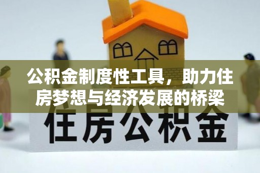 涡阳公积金制度性工具，助力住房梦想与经济发展的桥梁