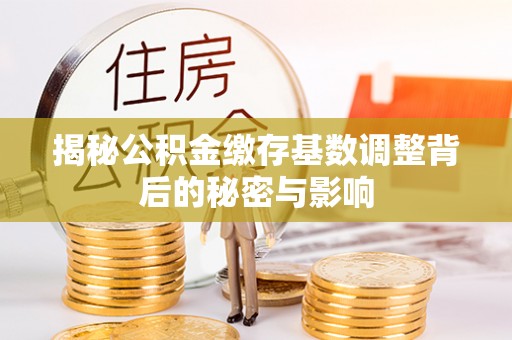 涡阳揭秘公积金缴存基数调整背后的秘密与影响