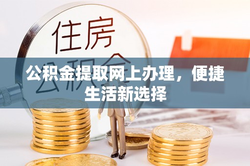 涡阳公积金提取网上办理，便捷生活新选择