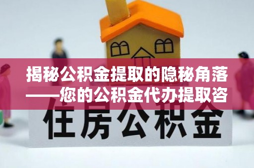 涡阳揭秘公积金提取的隐秘角落——您的公积金代办提取咨询指南